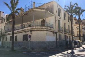 Parte del convento situado en la calle del Muro.