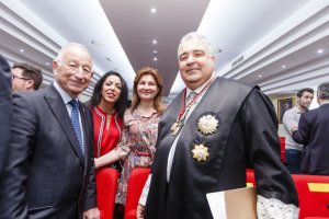 Gabriel Amat, Marta Bosquet, Rosalía Espinosa y José Pascual Pozo