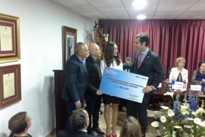 Entrega del primer premio Santiago Vergara 2017