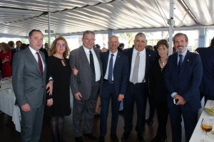 Decanos de Andalucía, Diego Chacón, Lucena; Yolanda Gámez, Eduardo Torres, Granada; José Manuel González, Antequera;  José Pascual Pozo, Almería; Vic