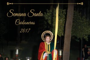 Cartel de la Semana Santa de Carboneras 2017 con la imagen de San Juan y que será presentado hoy en el acto del Pregón.