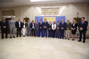 Consejeros de Fomento con el ministro De la Serna.