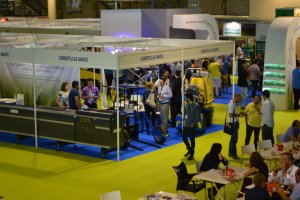 Exposición de maquinaria en la pasada edición de Infoagro Exhibition.