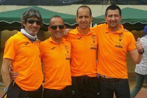 El equipo roquetero.