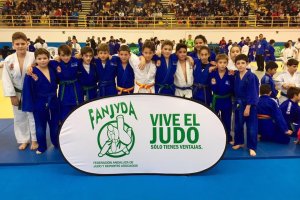 Los judokas almerienses.