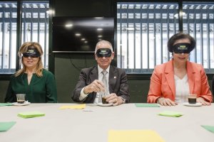 Desayuno con Pilar Ortega, Gabriel Amat y Gracia Fernández