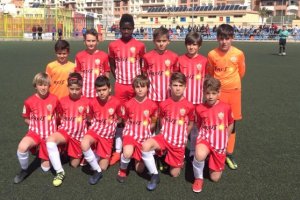Equipo alevín B del Almería.