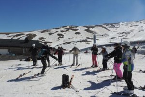 Esquí en Sierra Nevada.