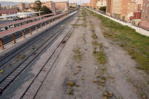 Zona afectada por la cesión de suelo realizada por Fomento