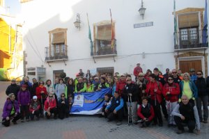 Senderistas almerienses.