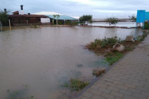 Imagen de la zona de Vera Playa tras las inundaciones del pasado diciembre.