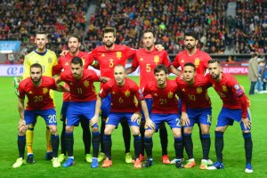 El once de La Roja.