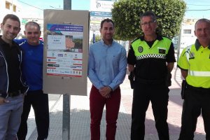 Mario Torregrosa en la presentación del cartel de la carrera.
