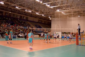 Voleibol en el Palacio del Mediterráneo.