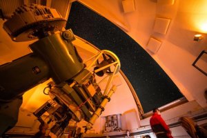 Imagen del telescopio del Observatorio.
