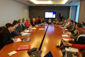 Reunión de la Mesa con Christian Faure, esta tarde.