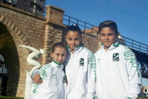 Posando para la historia.