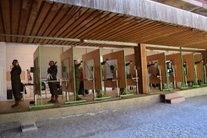 Mas de cincuenta tiradores.