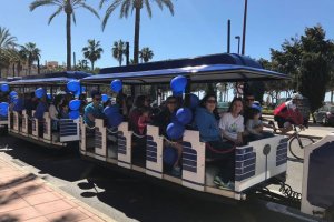 Medio centenar de niños con TEA?y parálisis cerebral se han subido al tren por primera vez.