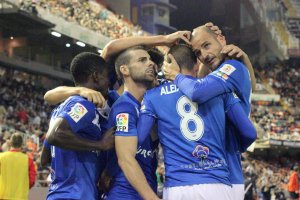 La primera victoria con Francisco en Primera División fue con el azul.