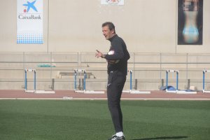 Ramis, en el campo Anexo en un entrenamiento.