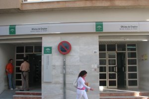 Una de las oficinas de empleo en la capital