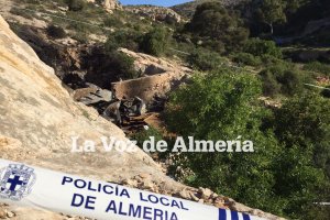 Lugar del trágico incendio.