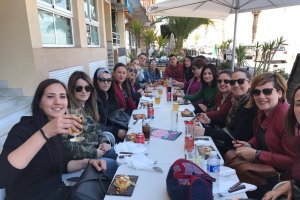 los bares de Garrucha muestran un aspecto rebosante en la II Ruta de la Tapa.