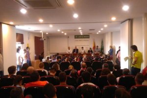 El acto de presentación de la jornada, al que asistió el delegado territorial de Agricultura, José Manuel Ortiz.