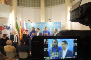 El alcalde, en la presentación.