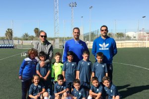 Los campeones de la Escuela TAE.