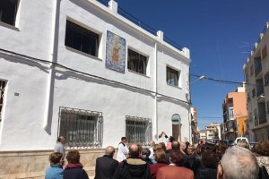 Fachada del Hogar Parroquial Juan Ibáñez tras su reciente inaguruación. Foto: Somos Albojenses