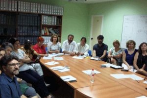 Reunión  del Distiro Sanitario con las organizaciones.