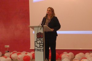 La portavoz del PSOE, Francisca Serrano.