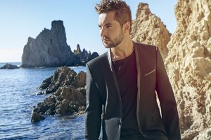 Bisbal, en el Arrecife de las Sirenas, donde grabó el videoclip de su tema "Antes que no".
