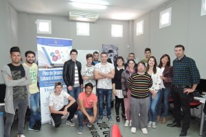 Alumnos el curso de socorrismo acuático