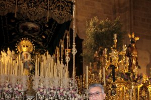 José Luis Cantón Pavón, hermano mayor de la Hermandad de Estudiantes.