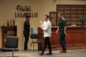 Grupo de teatro aficionado en la muestra de El Ejido, en una imagen de archivo.