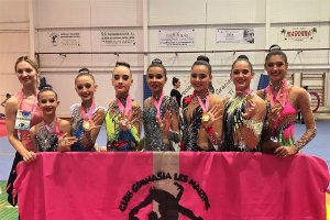 Gimnastas ejidenses en Calpe.
