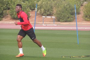 Kalu Uche, este lunes.