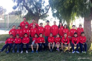 Los jugadores se hacen la foto de familia.