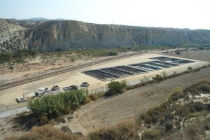 Imagen de las instalaciones de la empresa Galasa en el municipio de Carboneras.