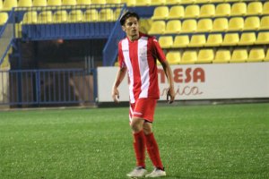 Dani Atienza en la Ciudad Deportiva del Villarreal.