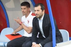 Diego Martínez junto a Cervián.