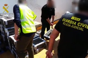 Distribuían el hachís desde Murcia al resto de España y otros países de la UE.