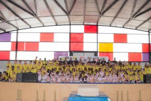 La familia del basket mojonero.