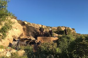 Lugar del trágico suceso.