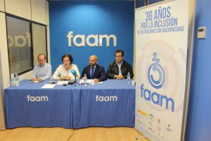 Francisco Javier Cruz, Gracia Fernández, Valentín Sola y Antonio Jesús Rodríguez.