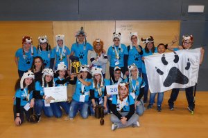 Alumnos del Alyanub tras vencer en el torneo nacional de Logroño.