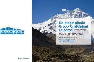 Grupo Cristalplant mejora su identidad de marca con esta nueva campaña.